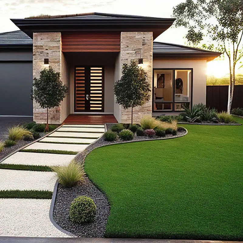 Residential lawn with artificial grass | Sports Turf Warehouse