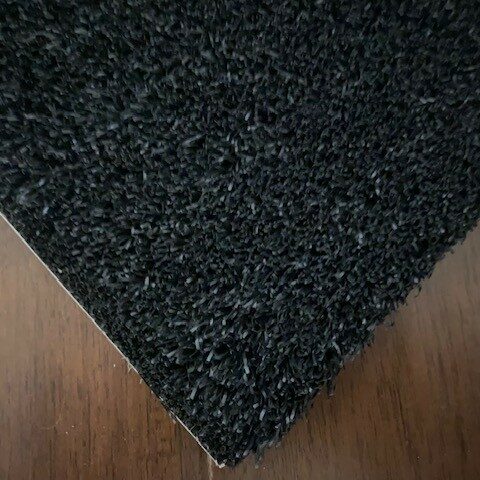 Artificial black grass mat | Sports Turf Warehouse