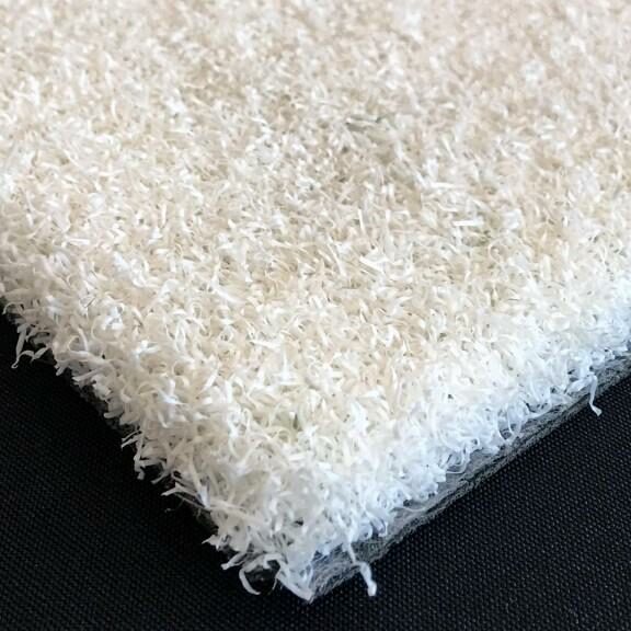 Artificial white grass mat | Sports Turf Warehouse