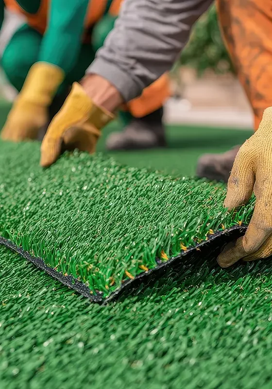 Installing Multi-Purpose Turf Grass